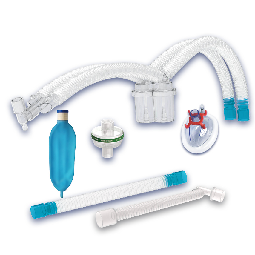 A Set of Disposable Breathing Circuit